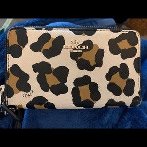 Coach Double Zip Around Wallet/Wristlet